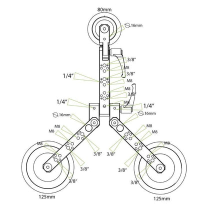 SpiderMount 220™ - Suction Air Rigging + Accessories