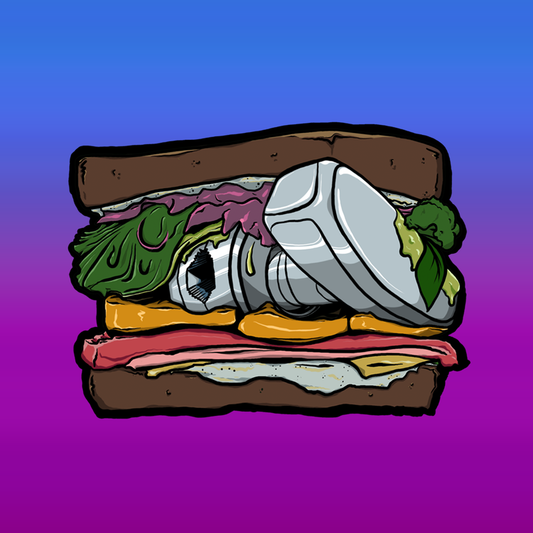 Knuckle Sandwich Sticker