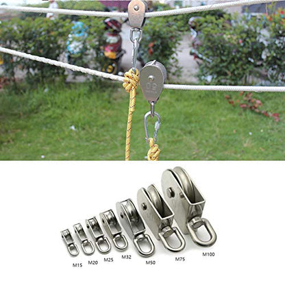 M75 Single Pulley Swivel Rigging Block / Loading 750kg - Grip Support Store