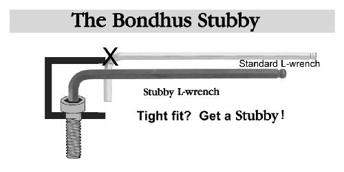 3/16" Stubby Ball End L-Wrench - Grip Support Store