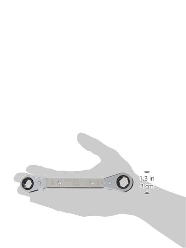 Offset Box Wrench, 1/2 x 9/16 Ratcheting, Fully Reversible - Grip Support Store