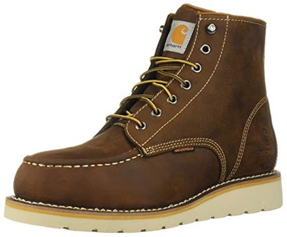 Carhartt Steel Toe Work Boots, Waterproof Wedge - Grip Support Store