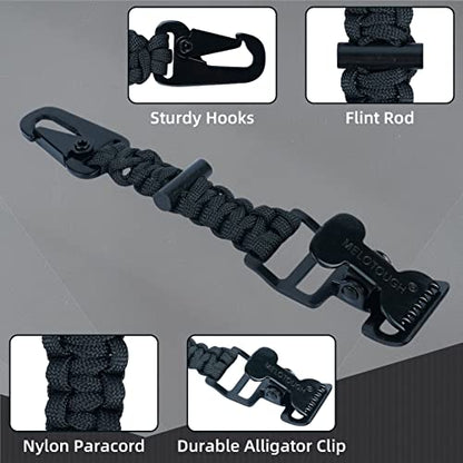 Tactical Glove Clip Braided Paracord - Grip Support Store