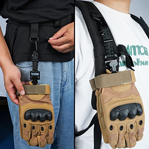 Tactical Glove Clip Braided Paracord - Grip Support Store