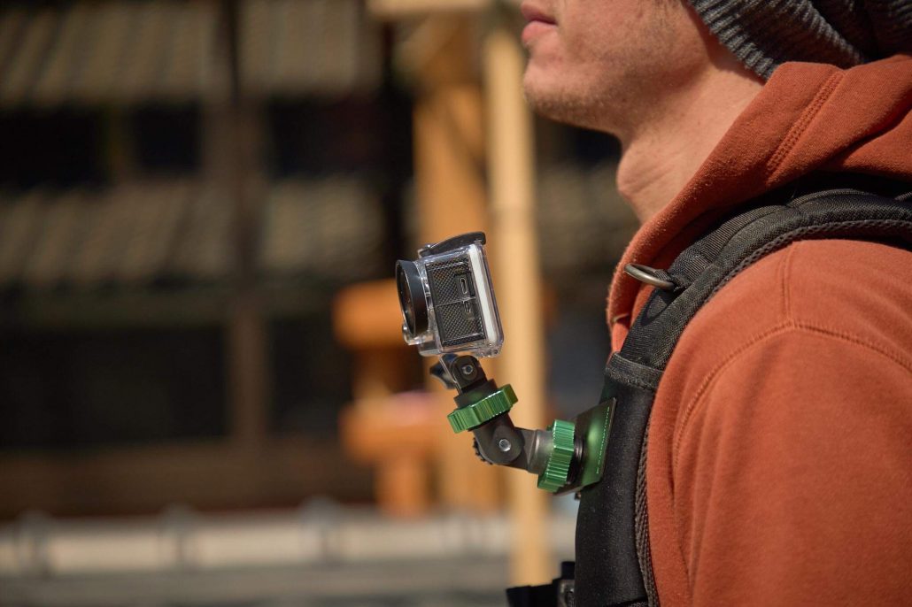 Action Camera Flat Clamp