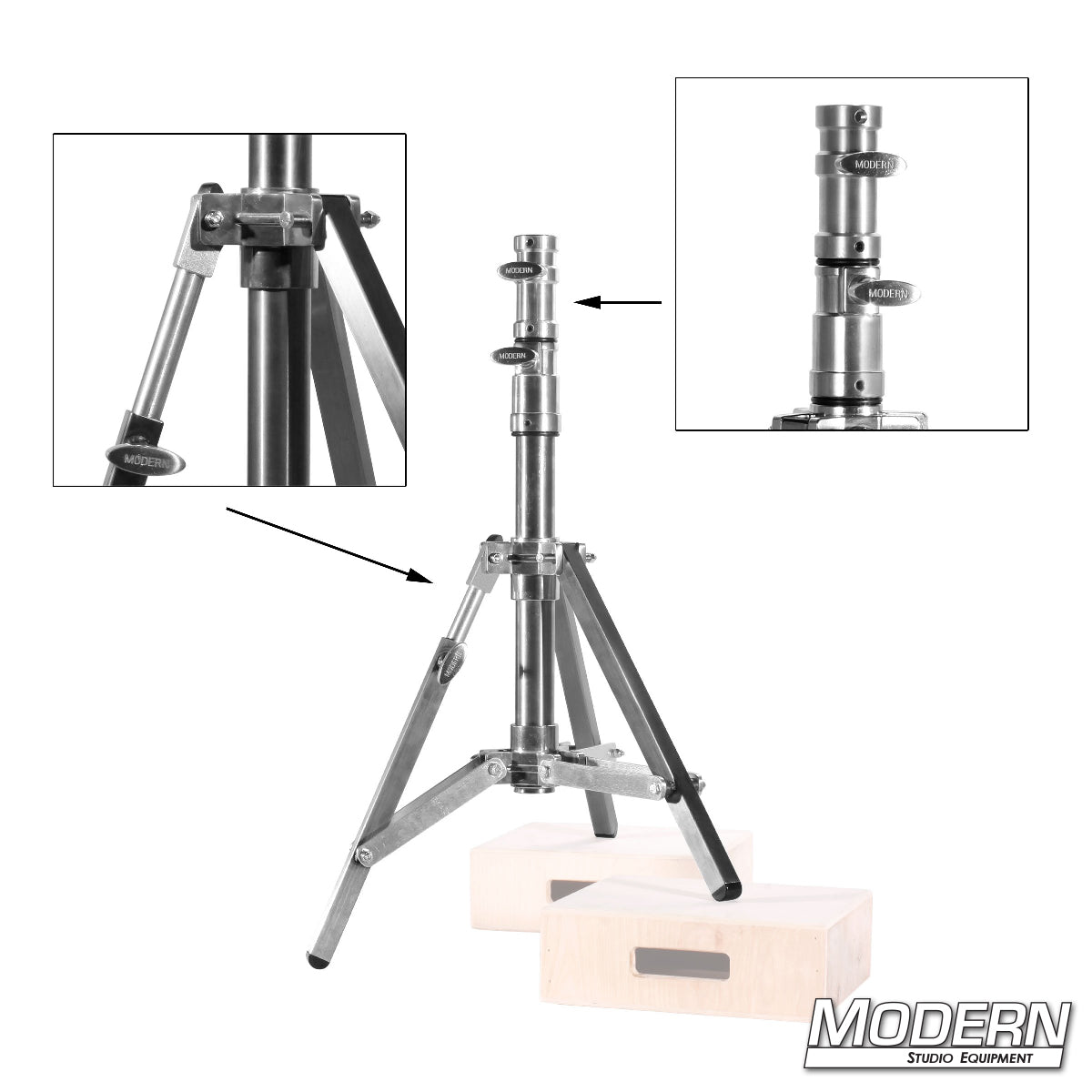 Speed-Rail® Slider Stand with Junior Receiver - Grip Support Store