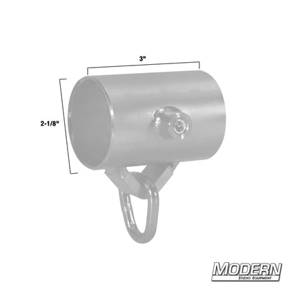 Slider with D-Ring for 1-1/2" Speed-Rail® - Grip Support Store