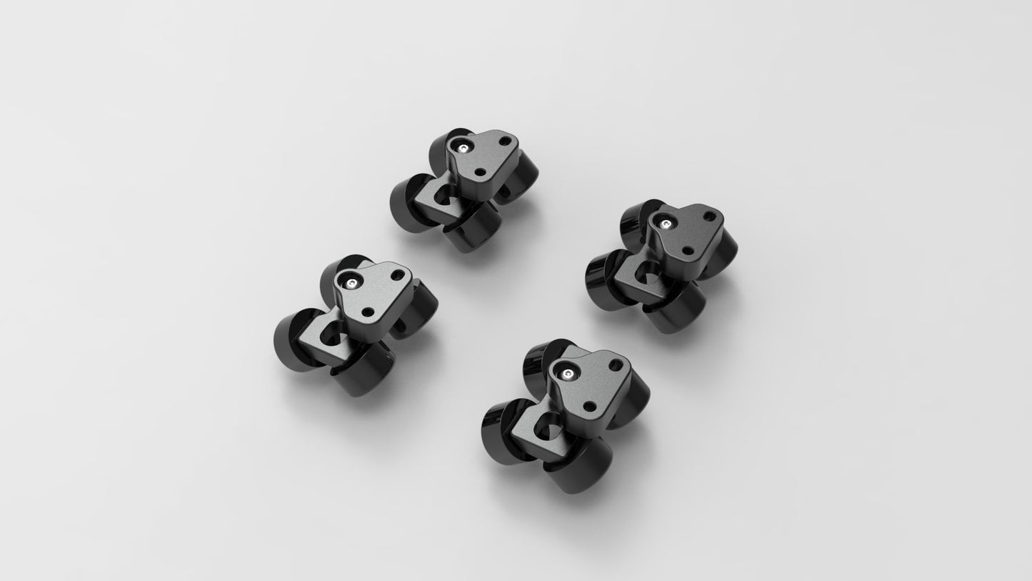 Raptor Rickshaw Dolly Wheels